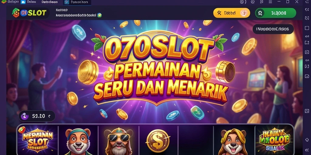 Tampilan gameplay seru dan mengasyikkan dari 070SLOT.