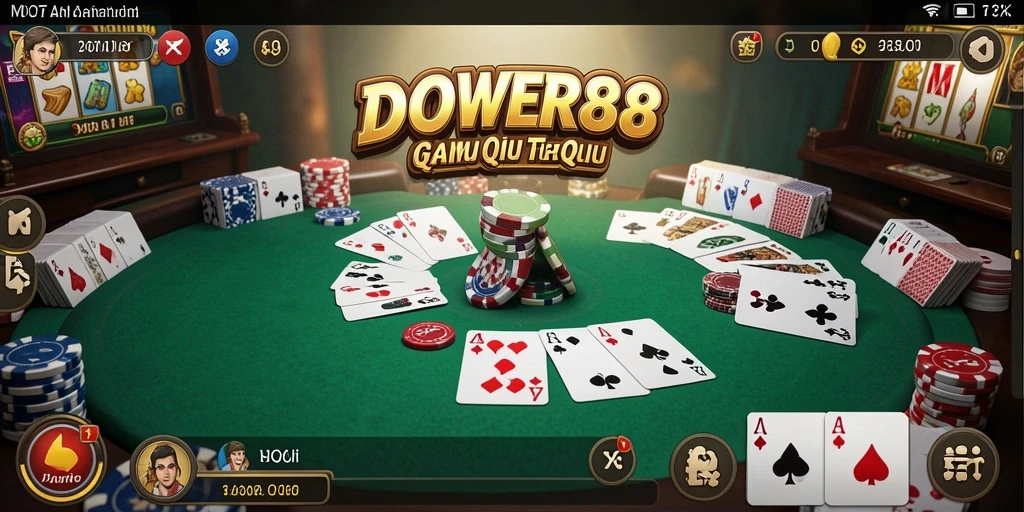 Gameplay DOWER88 yang mengasyikkan dan kompetitif.