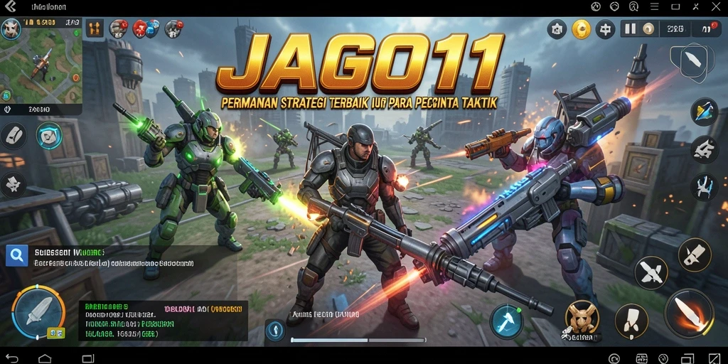 Tampilan gameplay menarik dari JAGO11 yang penuh strategi.