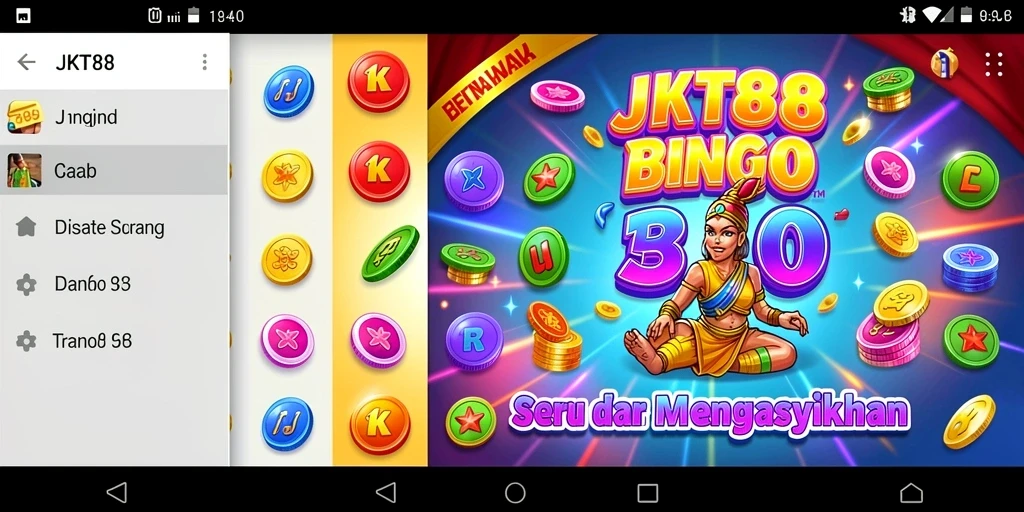 Gameplay seru JKT88 dengan momen menarik saat angka diundi.
