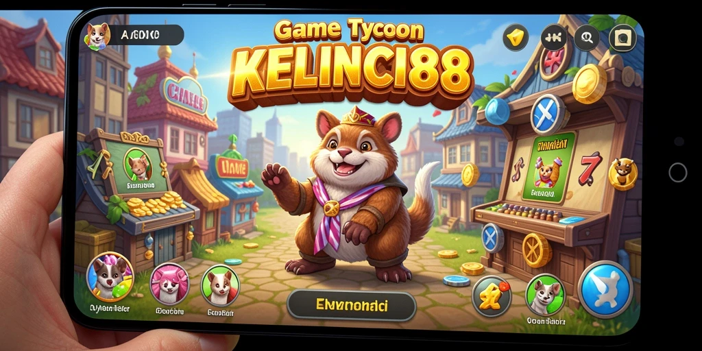 Tampilan gameplay KELINCI88 yang cerah dan interaktif.