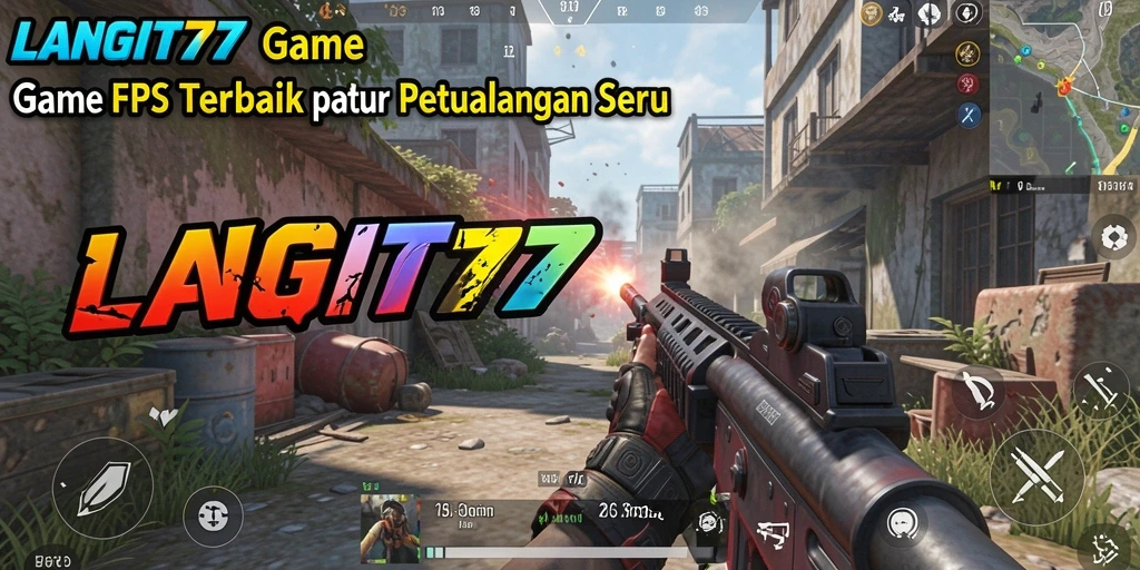 Screenshot LANGIT77 memperlihatkan aksi pertarungan yang mendebarkan.