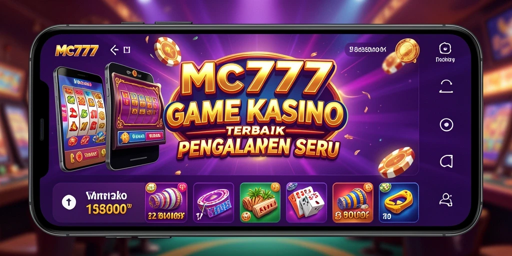 Tampilan gameplay seru dari MC777 saat bermain Kasino.