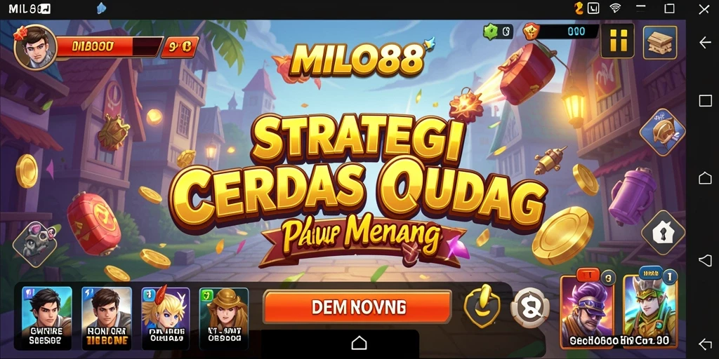 Screenshot gameplay <strong>MILO88</strong> memperlihatkan aksi strategis yang intens dan kolaborasi antar pemain.