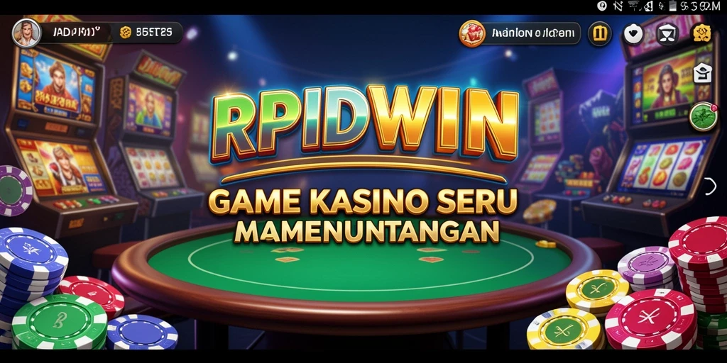 Screenshot RPIDWIN menampilkan gameplay menarik permainan Kasino.
