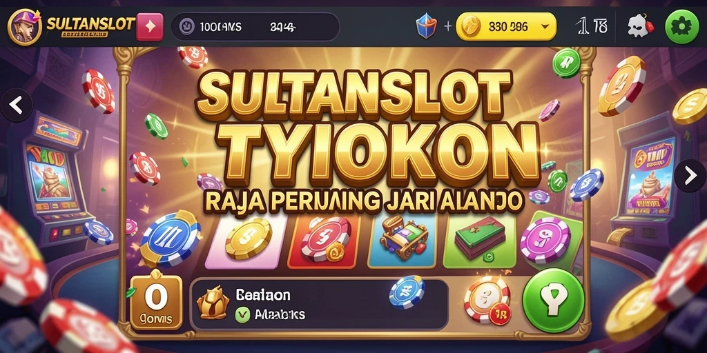 Screenshot dari gameplay SULTANSLOT yang menggambarkan suasana kasino.