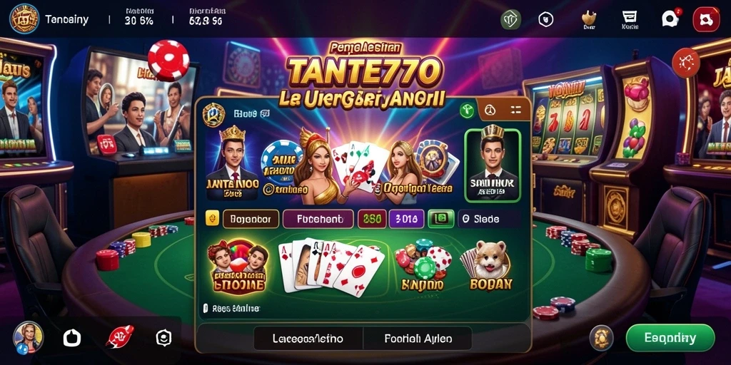 Tampilan gameplay Live Casino yang menarik dan interaktif.
