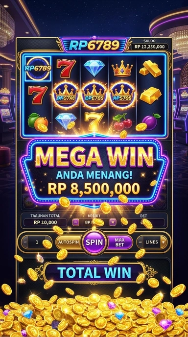 Tampilan antarmuka yang user-friendly di rp6789.